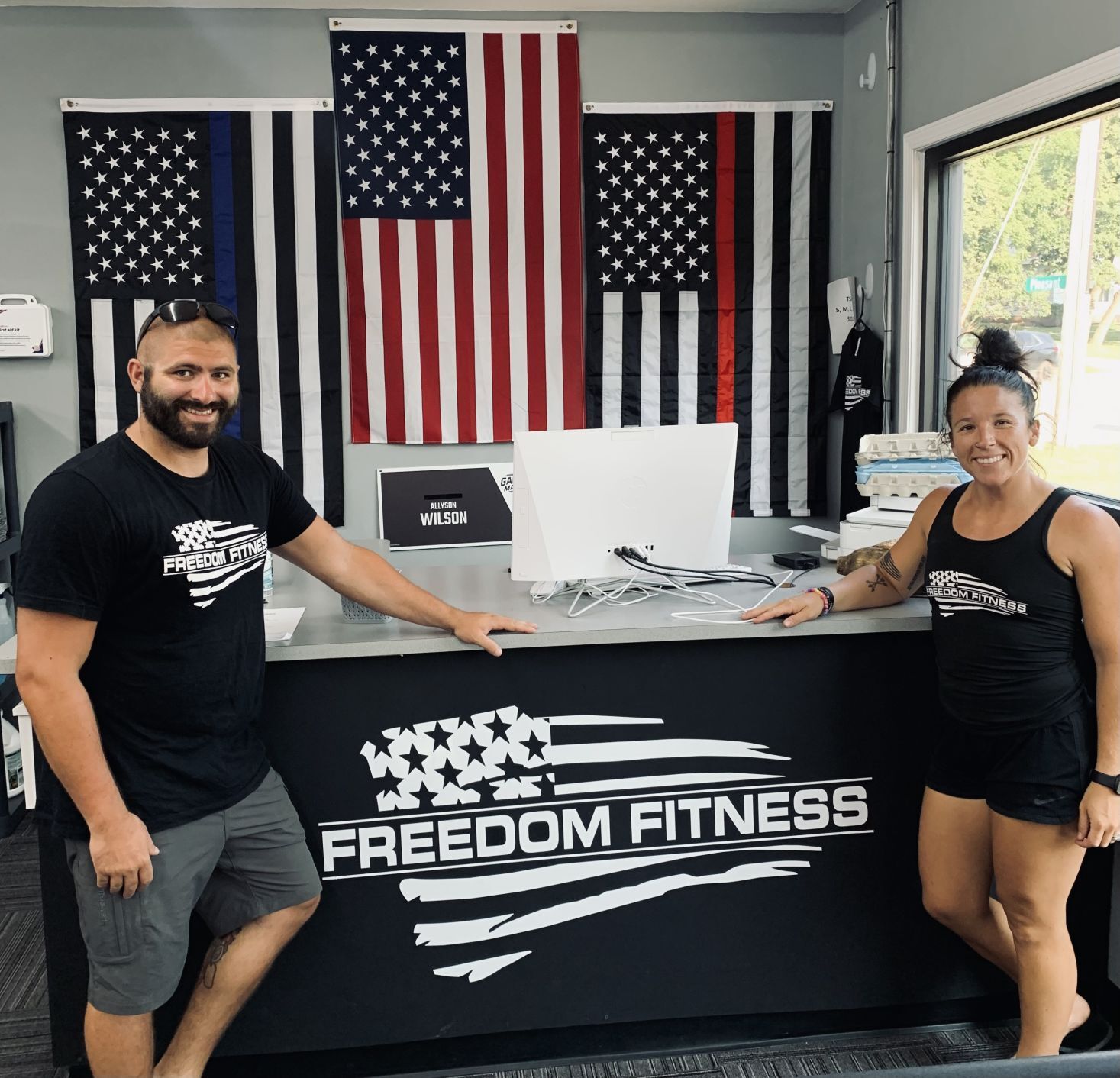 Freedom Fitness owners Brett and Allyson Wilson opened their Forest City gym amidst COVID-19 and the business has been a success..jpeg